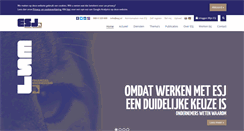 Desktop Screenshot of esj.nl
